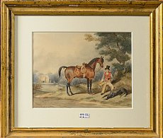 d`AINECY de MONTPEZAT Henri Auguste (1817 - 1859), de LATOUR Edouard (1816 - 1863). (?). 