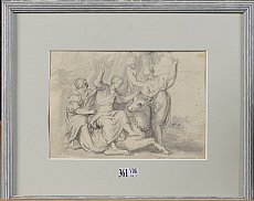 VLEUGHELS Nicolas (1668 - 1737). Entourage de. 