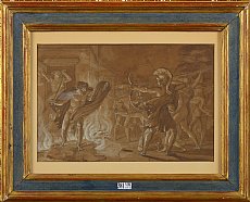 LARIVIERE Charles-Philippe (1798 - 1876). Attribué à. 