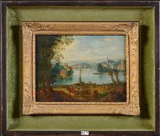 VAN BREDAEL Josef (1688 - 1739). Entourage de. 
