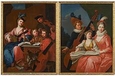 COURTIN Jacques-François (1672 - 1752). Entourage de. 