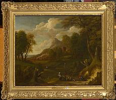 BOUT Pieter (1658 - 1702), ACHTSCHELLINCK  Lucas (1629 - 1699). Attribué à. 