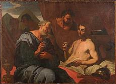 VACCARO Andrea (1600 - 1670). Entourage de. 