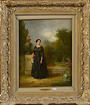 DE COENE Henri (1798 - 1866). Attribué à. 