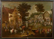 VAN HEEMSKERK I dit L’’ANCIEN Egbert  (1610 - 1680). Attribué à. 