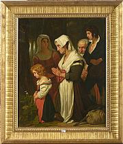 DE GROUX Charles (1825 - 1870). Entourage de. 