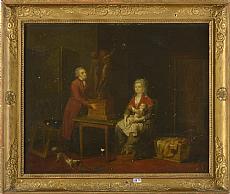 TROOST Cornelis (1697 - 1750). Attribué à. 
