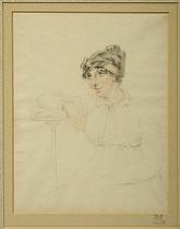 LAWRENCE Sir Thomas (1769 - 1830). Attribué à. 