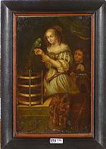 NETSCHER Caspar (1639 - 1684). Suiveur de. 