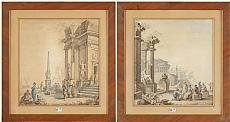 PANINI Giovanni Paolo (1691 - 1765). Attribué à. 