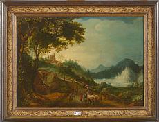 VAN STALBEMT Adriaen (1580 - 1662). Attribué à. 