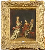 NETSCHER Caspar (1639 - 1684). Attribué à. 