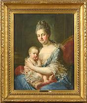 DE LARGILLIERE Nicolas (1656 - 1746). Attribué à. 