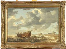 BAKHUYZEN Hendrik Van de Sande (1795 - 1860). Attribué à. 