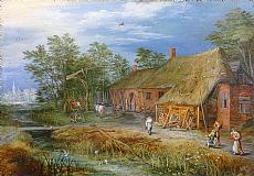BRUEGHEL Jan Ier dit de VELOURS (1568 - 1625). Attribué à. 