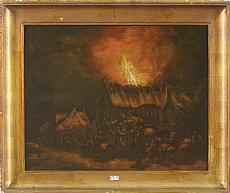 VAN DER POEL Egbert Lievensz (1621 - 1664). Attribué à. 