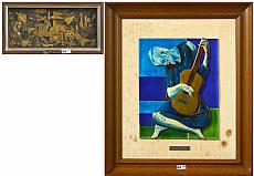 PICASSO Pablo (1881 - 1973), BRIONES Ana (XXème). D’après. 